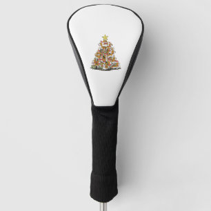Funny Beagle Weihnachtsbaum für Beagle Hundeliebha Golf Headcover