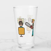 Funny Beängstigend Barber Sweeney Todd Glas (Rückseite)