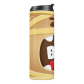 Funny Beängstigend Boo Mummy Halloween Thermosbecher (Nach links gedreht)