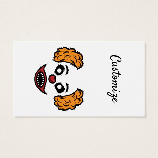 Funny Beängstigend Clown Thunder_Cove (Rückseite)