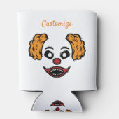 Funny Beängstigend Clown Thunder_Cove Dosenkühler (Rückseite)