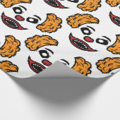 Funny Beängstigend Clown Thunder_Cove Geschenkpapier (Ecke)