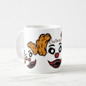 Funny Beängstigend Clown Thunder_Cove Kaffeetasse (Vorderseite Links)