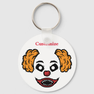 Funny Beängstigend Clown Thunder_Cove Schlüsselanhänger