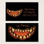 Funny Beängstigend Jack O'lantern Thunder_Cove (Vorne & Hinten)