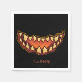 Funny Beängstigend Jack o'lantern Thunder_Cove Serviette (Vorderseite)