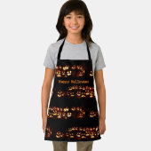 Funny Beängstigend Spooky Halloween Lit Jack O'Lan Schürze (Insitu)