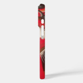 Funny Beängstigend Weiße Zunge Asiatisches Hallowe Case-Mate iPhone Hülle (Rückseite / Links)