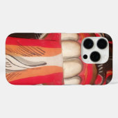 Funny Beängstigend Weiße Zunge Asiatisches Hallowe Case-Mate iPhone Hülle (Rückseite (Horizontal))