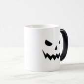 Funny Beängstigende Spuk Kürbislaterne Pumpkin Mon Verwandlungstasse (VorderseiteRechts)