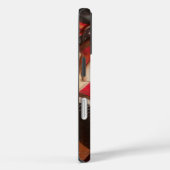 Funny Beängstigende Weiße Zunge Halloween Maske Case-Mate iPhone Hülle (Rückseite / Rechts)