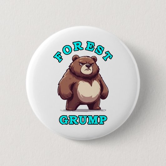 Funny Bear Button (Vorderseite)