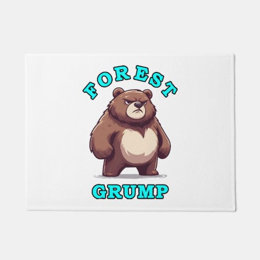 Funny Bear Fußmatte (Vorderseite)