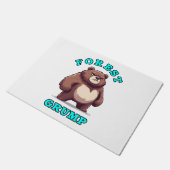 Funny Bear Fußmatte (Schrägansicht)