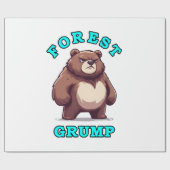 Funny Bear Geschenkpapier (Flach)