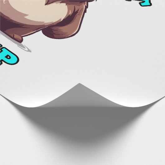 Funny Bear Geschenkpapier (Ecke)