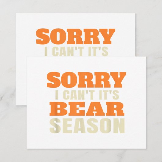 Funny Bear Junting (Vorne/Hinten)