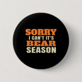 Funny Bear Junting Button (Vorderseite)