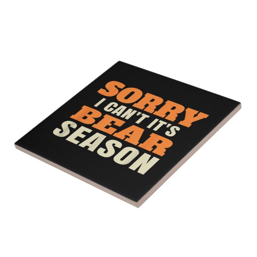Funny Bear Junting Fliese (Seite)