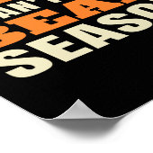 Funny Bear Junting Poster (Ecke)