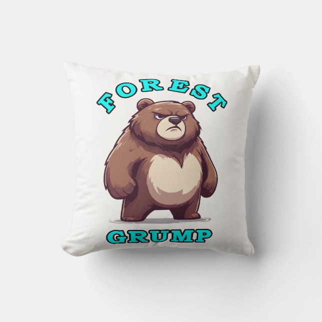 Funny Bear Kissen (Vorderseite)