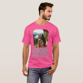 Funny Bear Meme Albern Rich Furry Tier T-Shirt (Vorne ganz)