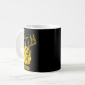 Funny Bear Plus Deer Equals Beer Deer Hunting Usa  Kaffeetasse (Vorderseite Links)