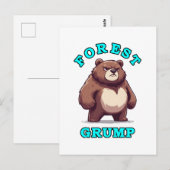 Funny Bear Postkarte (Vorne/Hinten)