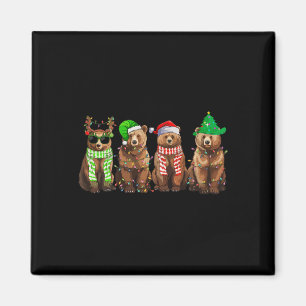 Funny Bear Weihnachtsbär Lover Xmas Bear Ho Magnet