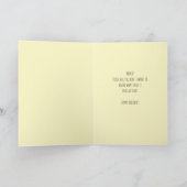 Funny Bear Years Birthday Karte (Innenseite)