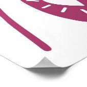 Funny Bear Yoga Posen Poster (Ecke)