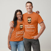 Funny Beard Carpenter Geschenk für Männer T-Shirt (Unisex)