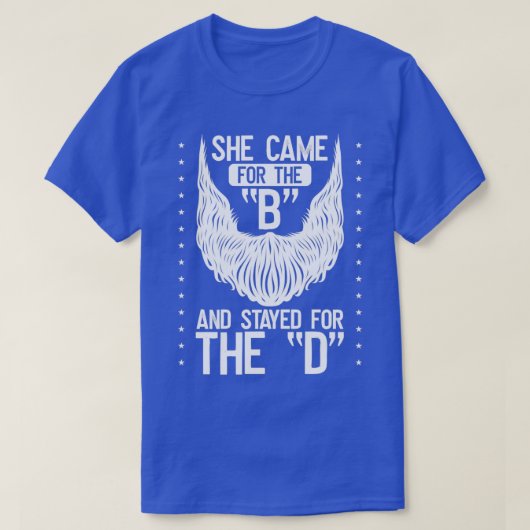 Funny Beard Geschenk 2 T-Shirt (Design vorne)