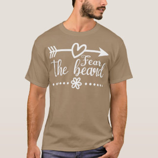 Funny Beard Geschenke Angst Der Bart T-Shirt