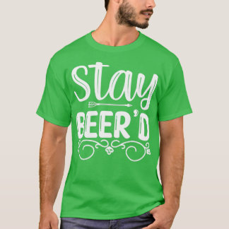 Funny Beard Geschenke Bleibe Beerd 3 T-Shirt