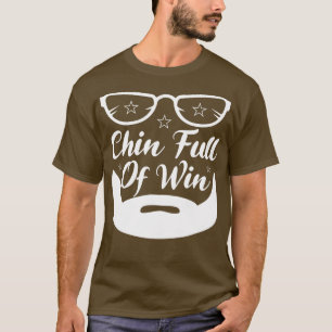Funny Beard Geschenke Chin voller Win 2 T-Shirt