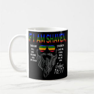 Funny Beard Gifts For Men Rule Dad Manly Bearded Kaffeetasse