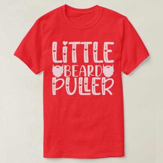 Funny Beard Gifts Little Beard Puller Classic TShi T-Shirt (Design vorne)