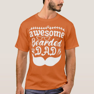Funny Beard Gifts Phantastisch Barted Vater Classi T-Shirt