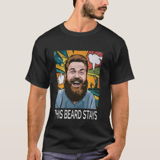 Funny Beard Men No Shave Culture T-Shirt
