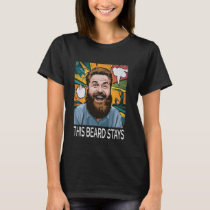 Funny Beard Men No Shave Culture T-Shirt