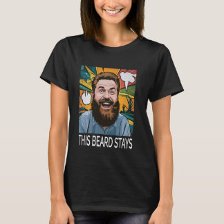 Funny Beard Men No Shave Culture T-Shirt