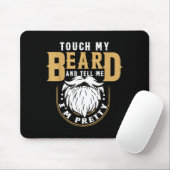 Funny Beard Quote Gift For Bearded Men Husband Or Mousepad (Mit Mouse)