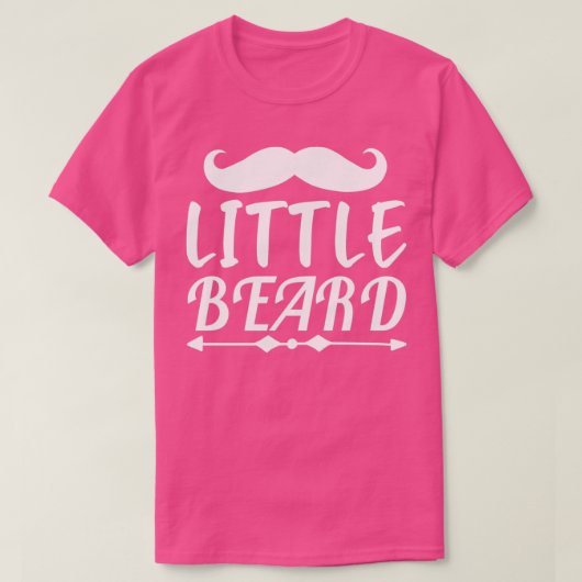 Funny Beard spendet Little Beard 4 T-Shirt (Design vorne)