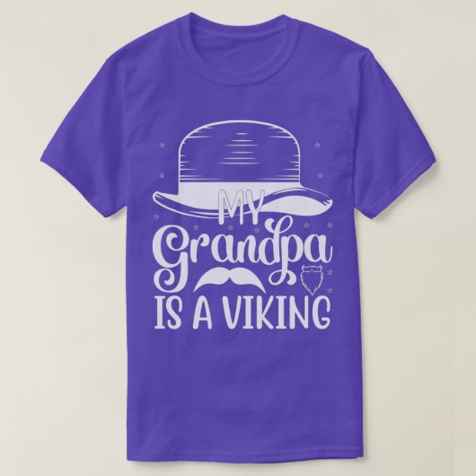 Funny Beard spendet meinem Opa ist ein Viking T-Shirt (Design vorne)