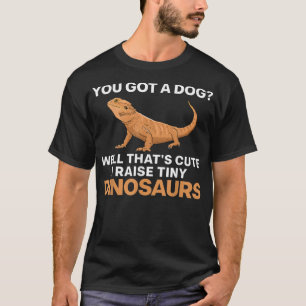 Funny Bearded Dragon Art Kid Men Frauen Dra T-Shirt