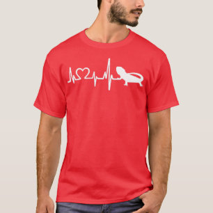 Funny Bearded Dragon Liebe Giro del Malcantone T-Shirt
