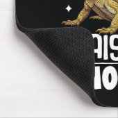 Funny Bearded Dragon Shirt For Men Women Lizard Lo Mousepad (Ecke)