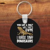 Funny Bearded Dragon Shirt For Men Women Lizard Lo Schlüsselanhänger (Vorderseite)