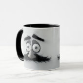 Funny Bearded Man Tasse (Vorderseite Links)